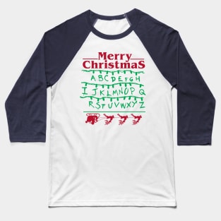 Merry Christmas Stranger Things Baseball T-Shirt